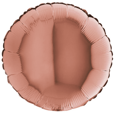 Rose Gold Round Foil Balloon (18