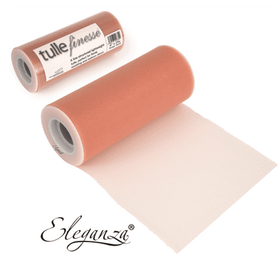 Rose Gold Tulle Ribbon 6