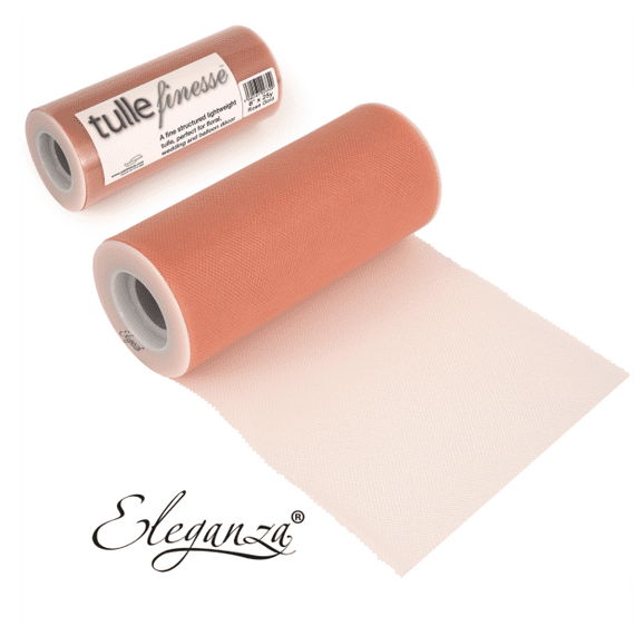 Rose Gold Tulle Ribbon 6