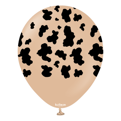 Safari Cow - Desert Sand 12 inch Kalisan Balloons 25pcs