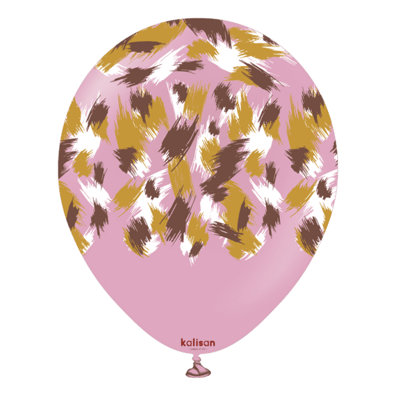 Safari Savanna Dusty Rose 12 inch Balloons - 12