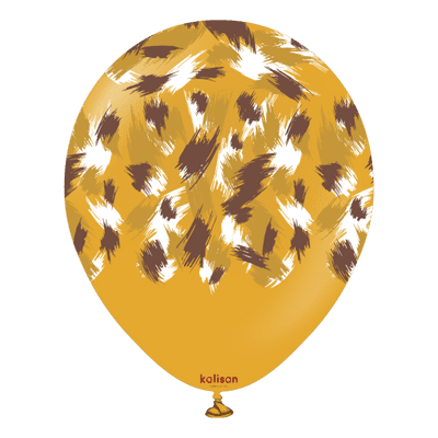 Safari Savanna - Mustard 12 inch Kalisan Balloons 25pcs