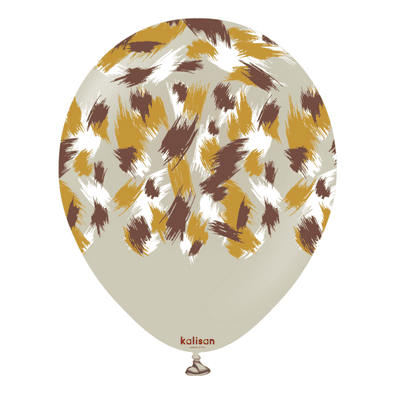 Safari Savanna - Stone 12 inch Kalisan Balloons 25pcs