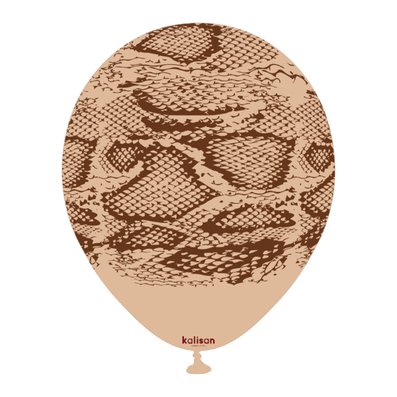 Safari Snake Desert Sand 12 inch Balloons - 12