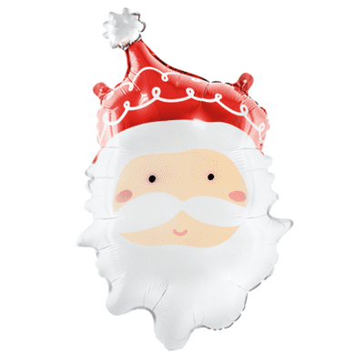 Santa Head Foil Balloon (23