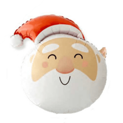 Santa Head Foil Balloon (Flexmetal 10