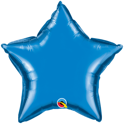 Sapphire Blue Mini Foil Balloon (4
