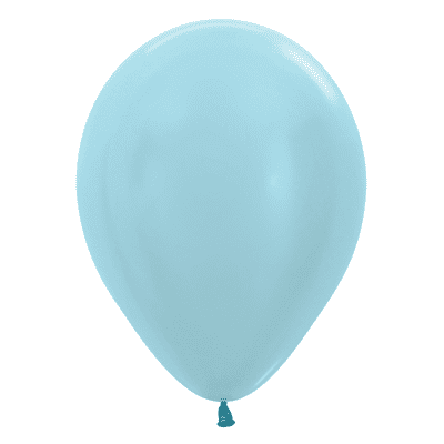 Satin Blue 12 inch Balloons - Sempertex 12