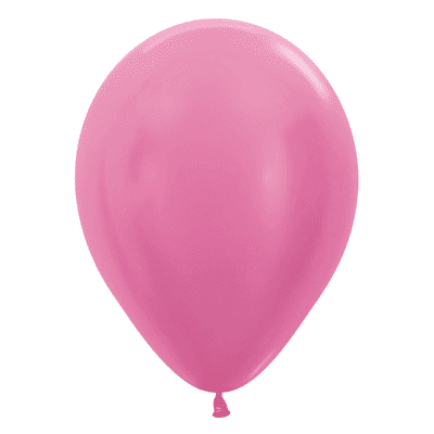 Satin Fuchsia 12 inch Balloons - Sempertex 12