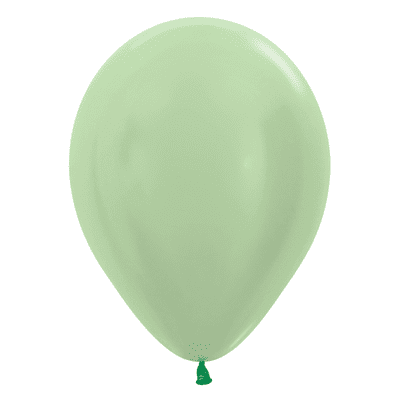 Satin Green 5 inch Balloons - Sempertex 5