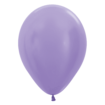 Satin Lilac 12 inch Balloons - Sempertex 12