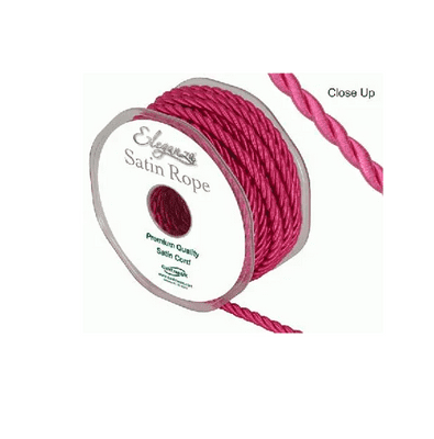 Satin Rope Fuchsia 5.5mm x 10m (Eleganza) 1pc