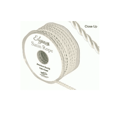 Satin Rope Ivory 5.5mm x 10m (Eleganza) 1pc