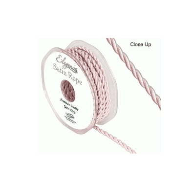 Satin Rope Light Pink 4.5mm x 10m (Eleganza) 1pc