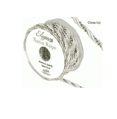 Satin Rope Pearl Ivory 5.5mm x 10m (Eleganza) 1pc