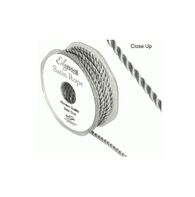 Satin Rope Silver 4.5mm x 10m (Eleganza) 1pc
