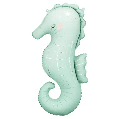 Seahorse Large Foil Balloon 1pc (PartyDeco 38