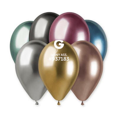 Shiny Assorted 13 inch Balloons - Gemar 13