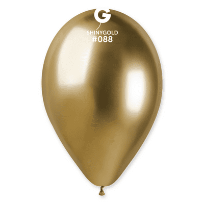 Shiny Gold 13 inch Balloons - Gemar 13