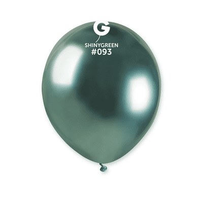 Shiny Green 5 inch Balloons - Gemar 5