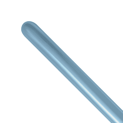 Silk Arctic Blue 260 Balloons (Nozzle Up) - Sempertex 260 Balloons 50pcs