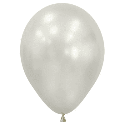 Silk Oyster White 12 inch Balloons - Sempertex 12