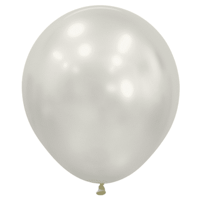 Silk Oyster White 18 inch Balloons - Sempertex 18