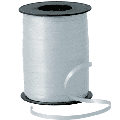 Silver Ribbon for Balloons 500m x 5mm