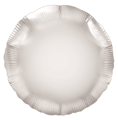 Silver Round Foil Balloon (18
