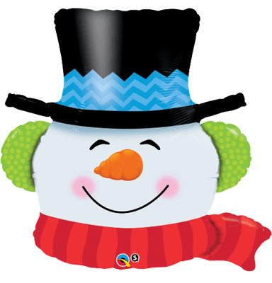 Smilin Snowman - Large Christmas Balloon (36