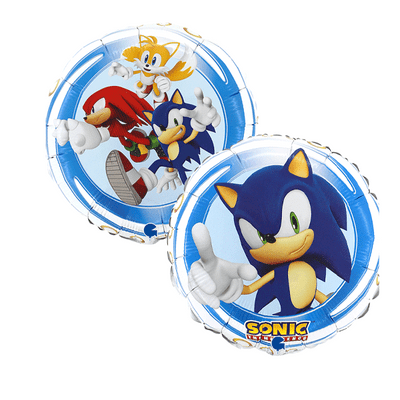 Sonic the Hedgehog Round Foil Balloon (18