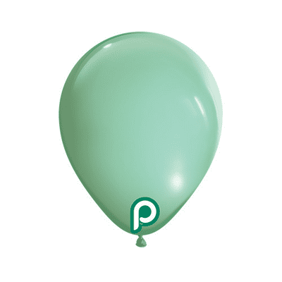 Spearmint 5 inch Balloons - Prima 5