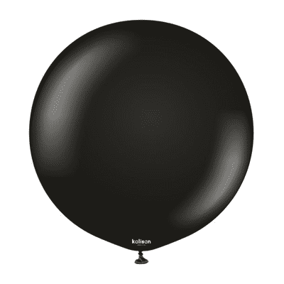 Standard Black 24 inch Balloons - Kalisan 24
