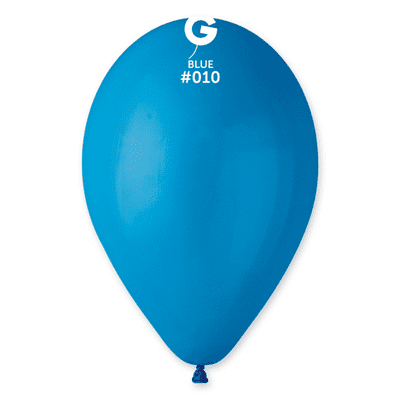 Standard Blue 13 inch Balloons - Gemar 13