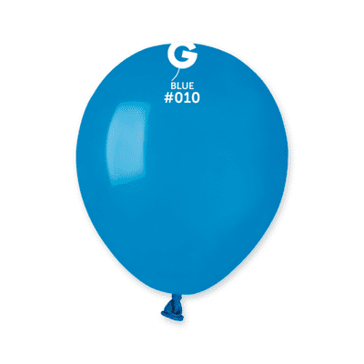 Standard Blue 5 inch Balloons - Gemar 5