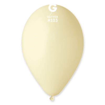 Standard Butter 13 inch Balloons - Gemar 13
