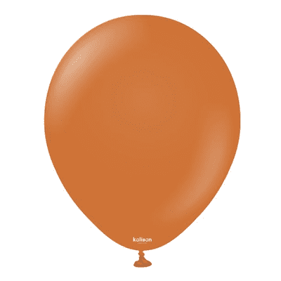 Standard Caramel Brown 12 inch Balloons - Kalisan 12