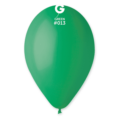 Standard Dark Green 13 inch Balloons - Gemar 13
