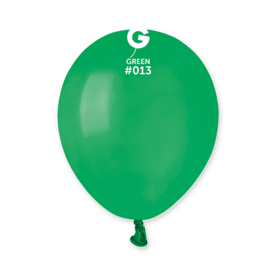 Standard Dark Green 5 inch Balloons - Gemar 5