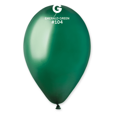 Standard Emerald Green 13 inch Balloons - Gemar 13