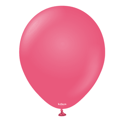 Standard Fuchsia 12 inch Balloons - Kalisan 12