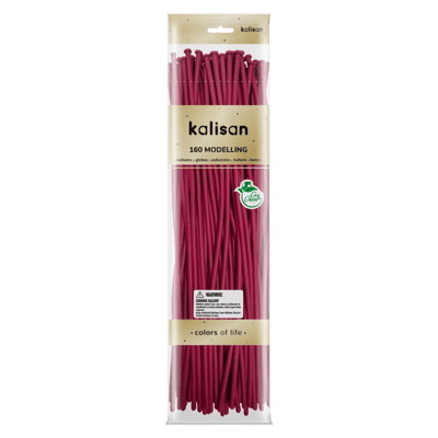 Standard Fuchsia 160Q (Nozzle Up) - Kalisan Modelling Balloons 50pcs