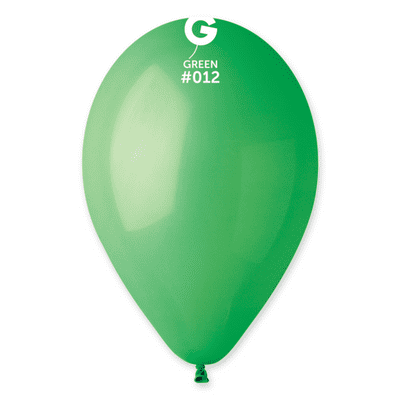 Standard Green 13 inch Balloons - Gemar 13