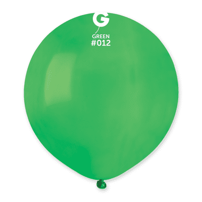 Standard Green 19 inch Balloons - Gemar 19