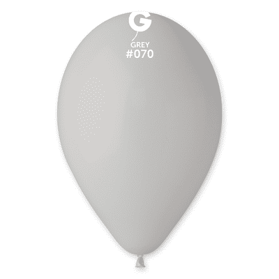 Standard Grey 13 inch Balloons - Gemar 13