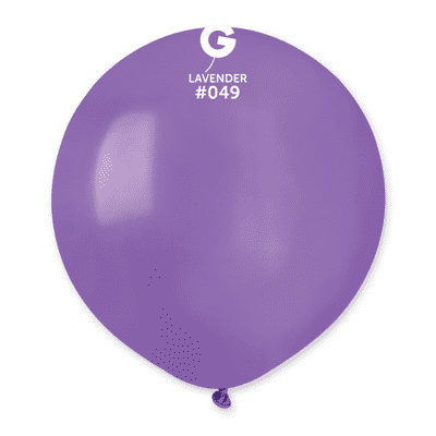 Standard Lavender 19 inch Balloons - Gemar 19