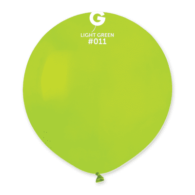 Standard Light Green 19 inch Balloons - Gemar 19