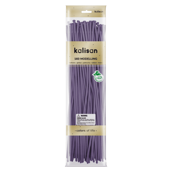 Standard Lilac 160Q Balloons Wholesale Kalisan 160Q Modelling Balloons