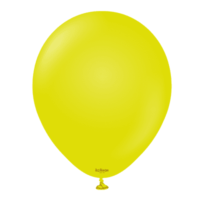 Standard Lime Green 5 inch Balloons - Kalisan 5