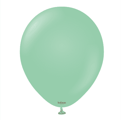 Standard Mint Green 5 inch Balloons - Kalisan 5